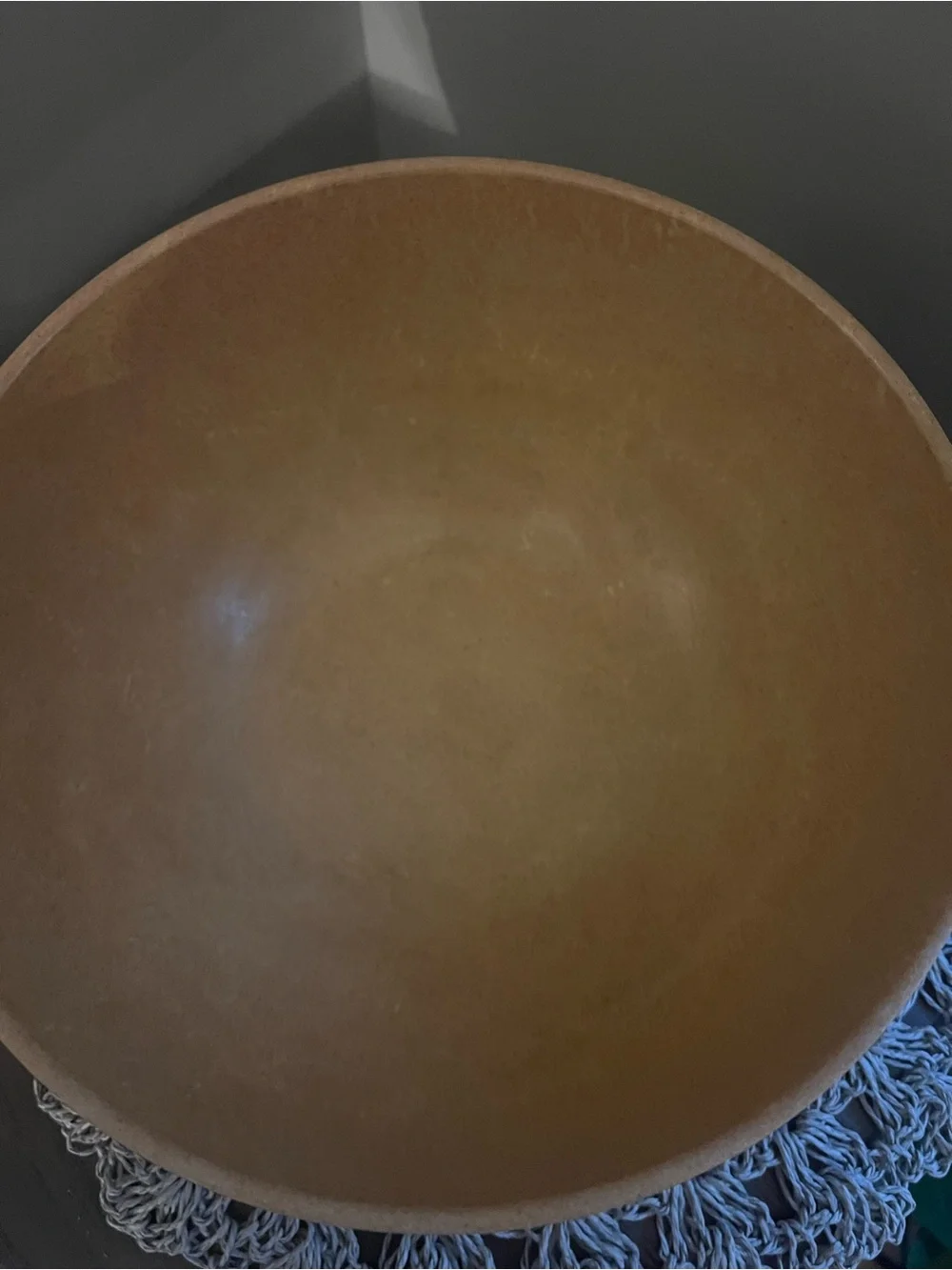 Vintage Ellinger’s Agatized Wood Mixing Bowl #23 XL 4 qt